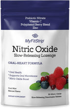 Load image into Gallery viewer, N99 Nitric Oxide Support Professional — MyFitStrip Lozenges (30-Count Single Pouch or 4-Pouch Bundle – Best Value)